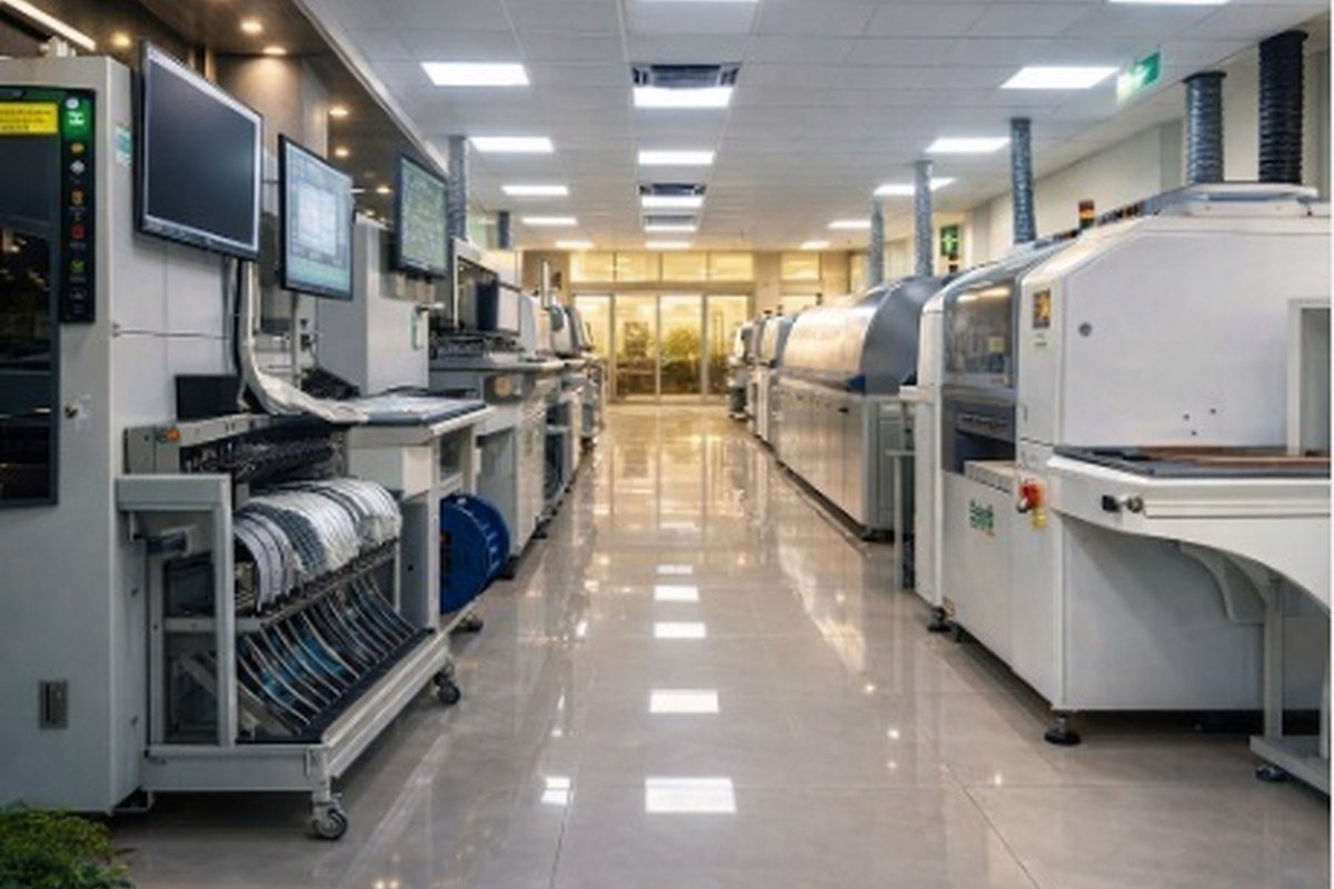 SMT production line and inspection capability